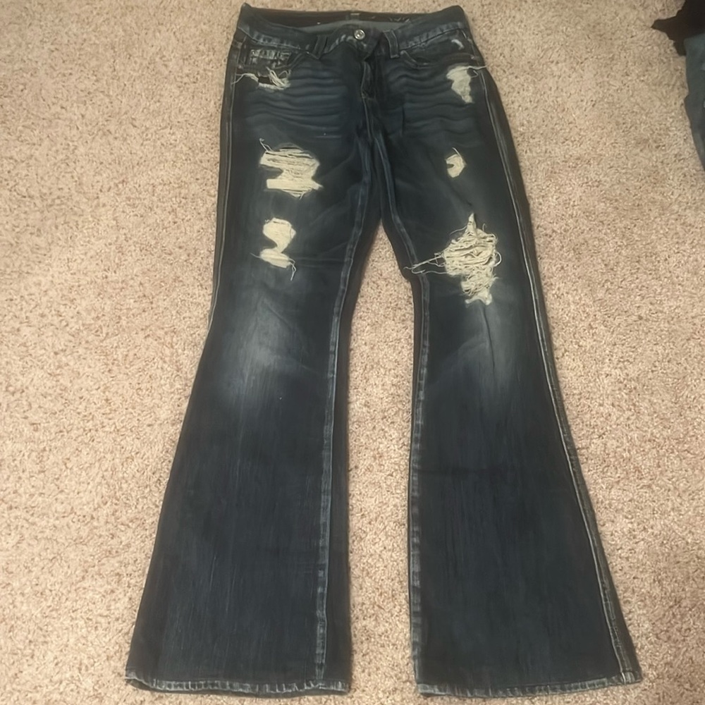 7 for all man kind flare jeans